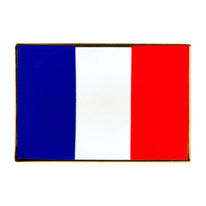 France Flag Enamel Pin