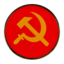 Load image into Gallery viewer, Communist Hammer Sickle Enamel Pin