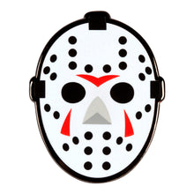 Load image into Gallery viewer, Friday the 13th Hockey Mask Enamel Pin