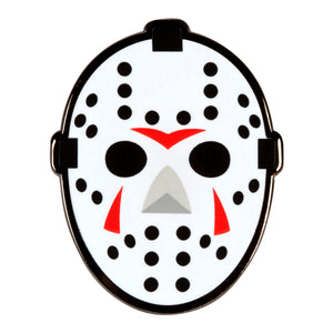 Friday the 13th Hockey Mask Enamel Pin