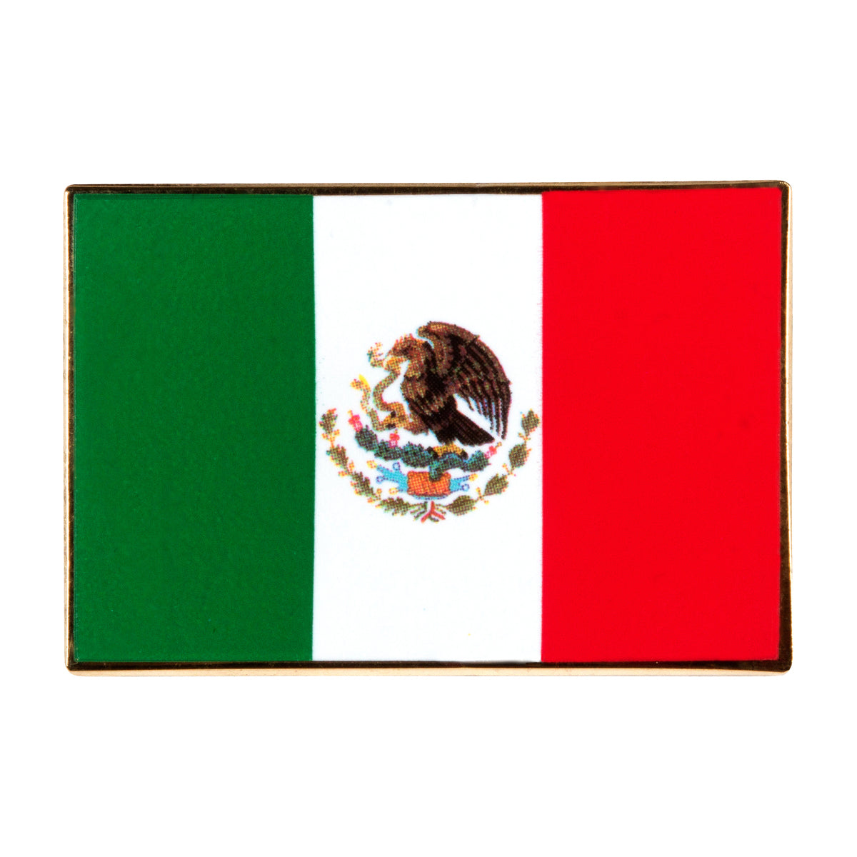 Enamel Mexican Flag