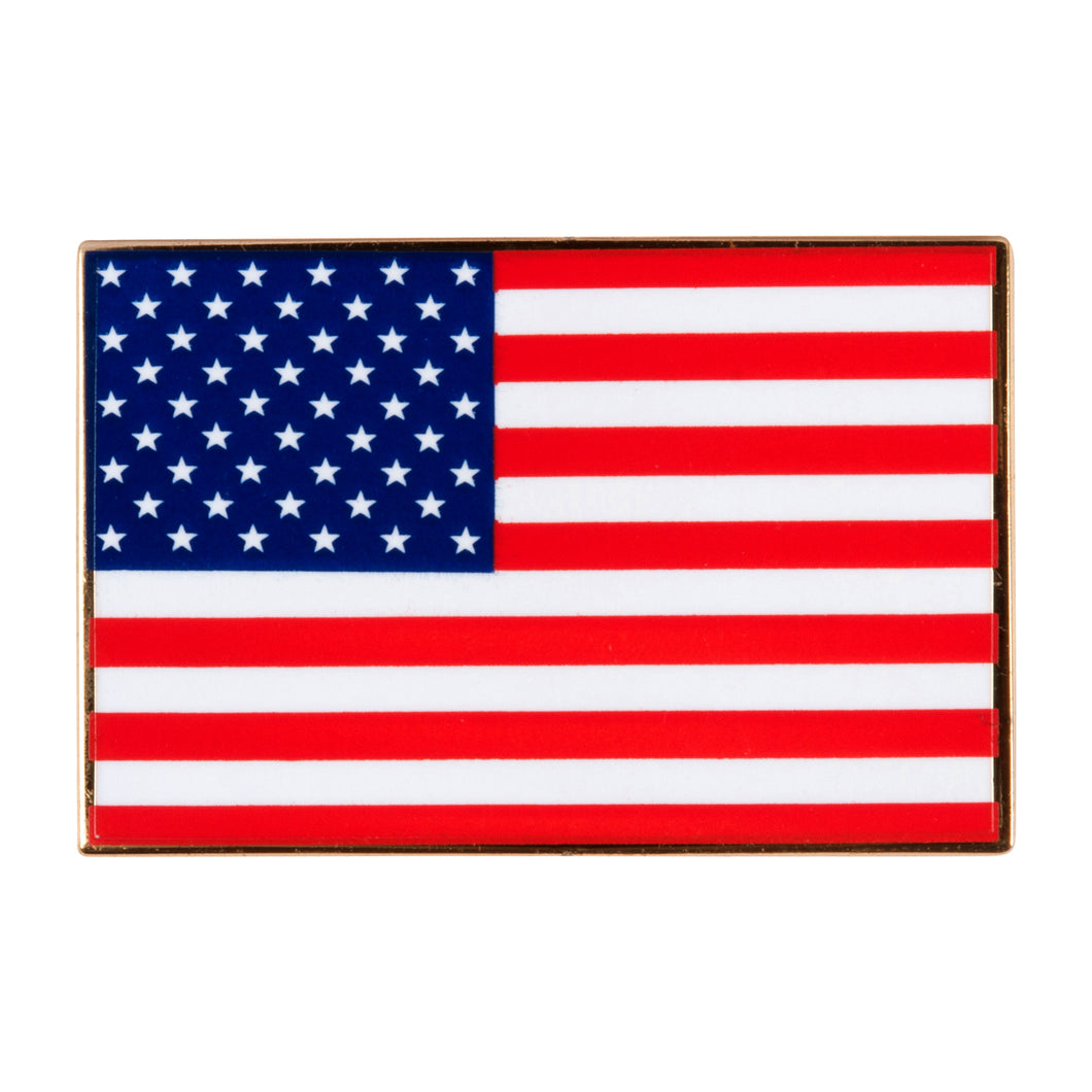 American Flag Enamel Pin