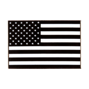 Black American Flag Enamel Pin