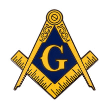 Load image into Gallery viewer, Freemason Logo Enamel Pin